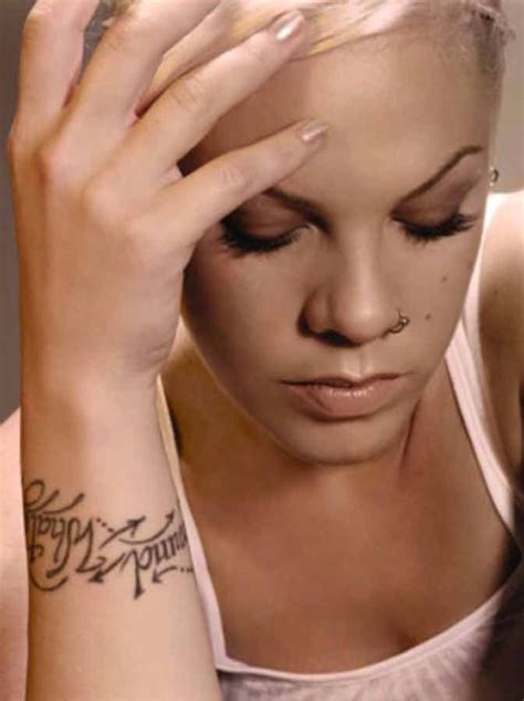 p nk tattoos